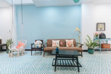 Thiết kế nội thất Địa Trung Hải xanh mướt, cuốn hút