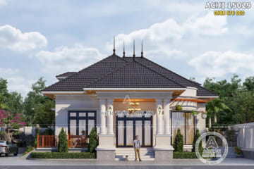 Mẫu nhà vườn cấp 4 đẹp 1 tầng độc đáo – ACHI 15029
