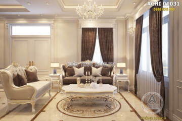 Mẫu thiết kế nội thất tân cổ điển đẹp nhẹ nhàng tại Hải Phòng – ACHI 01031
