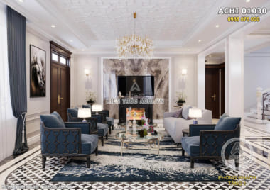 Thiết kế nội thất tân cổ điển nhẹ nhàng phong cách Caracole – ACHI 01030