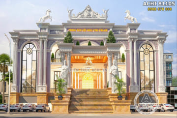 Thiết kế trung tâm tiệc cưới hội nghị nhà hàng – ACHI 81105