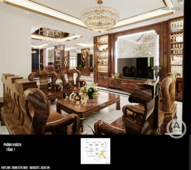 Thiết kế nội thất hiện đại đẹp tại Kiên Giang – Mã số: ACHI 28683