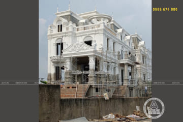 Đơn giá thi công biệt thự tân cổ điển 3 tầng đẹp tại Đồng Nai