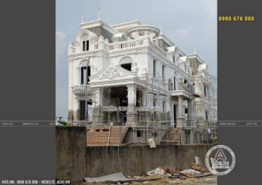 Đơn giá thi công biệt thự tân cổ điển 3 tầng đẹp tại Đồng Nai