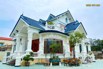 Thi công trọn gói nhà mái Thái tại Vũ Bản Hà Nam: Kiến trúc ACHI