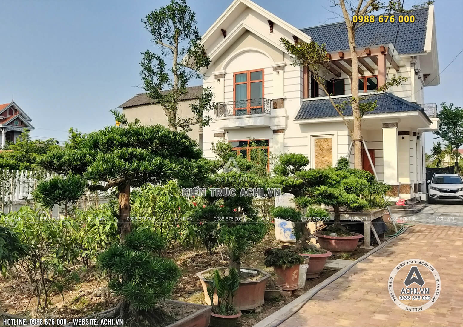 Thi công xây dựng trọn gói nhà mái Thái tại Hưng Yên