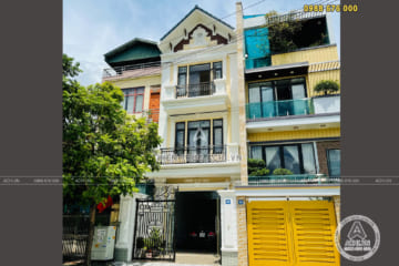 Thiết kế thi công nhà phố 3 tầng đẹp – Mã số: HT 32123