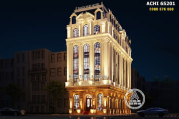 Thiết kế khách sạn 3 sao Mộc Châu đẹp tân cổ điển – ACHI 65201