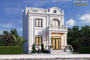 Nhà 2 tầng đẹp mặt tiền 7m8 tân cổ điển – Mã số: ACHI 24312