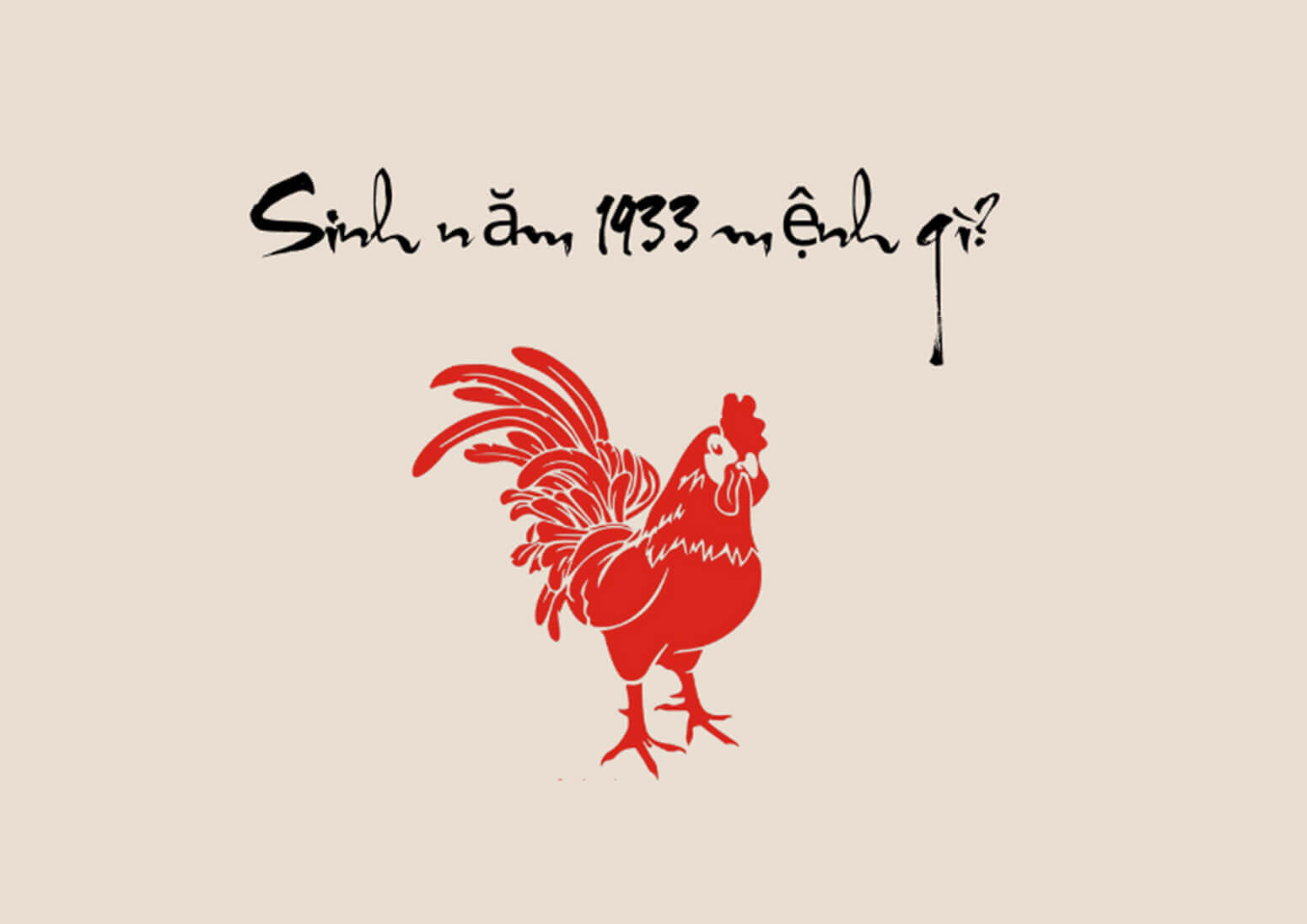 Tuổi 1933 là tuổi con gì? Phong thủy tuổi 1933