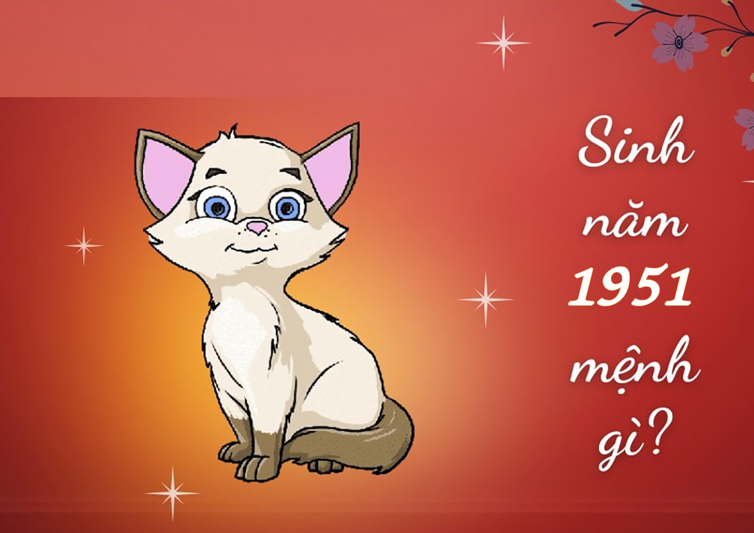 Người sinh năm 1951 - 2011 tuổi gì? mệnh gì?