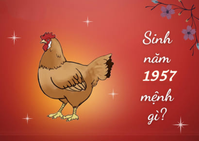 Người sinh năm 1957 - 2017 tuổi gì? mệnh gì?