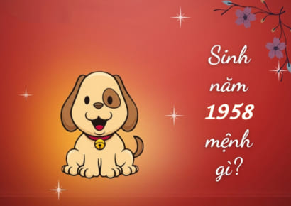 Người sinh năm 1958 - 2018 tuổi gì? mệnh gì?