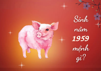 Người sinh năm 1959 - 2019 tuổi gì? mệnh gì?