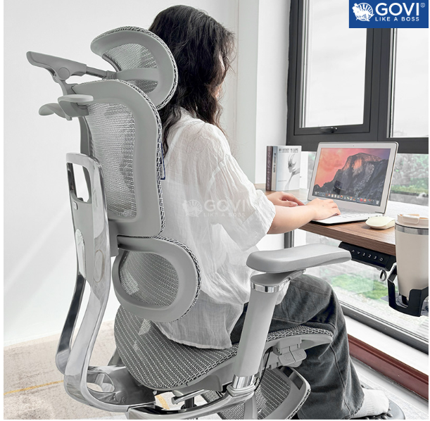 Tư thế ngồi ghế công thái học ergonomic sao cho chuẩn xác