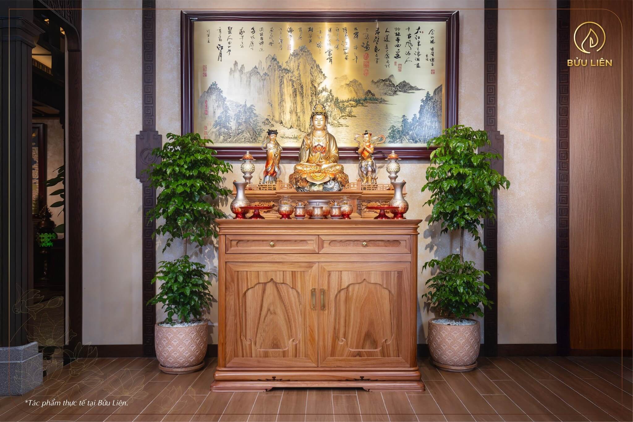 bàn thờ Phật Bà Quan Âm