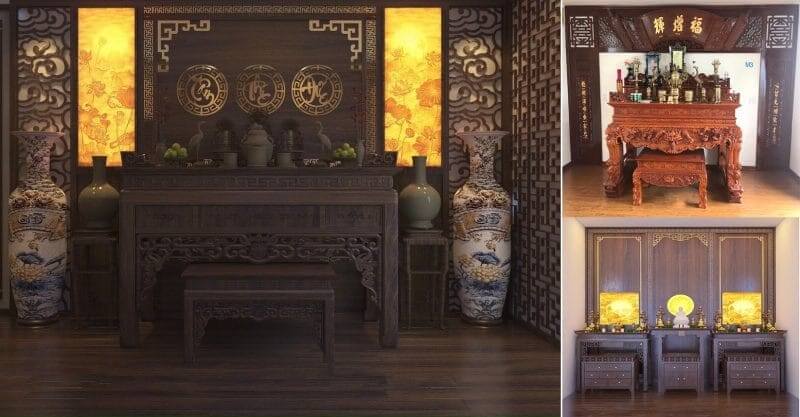 bàn thờ Phật Bà Quan Âm