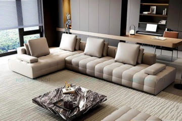 Cách chọn màu sofa giúp phòng khách rộng và sáng hơn